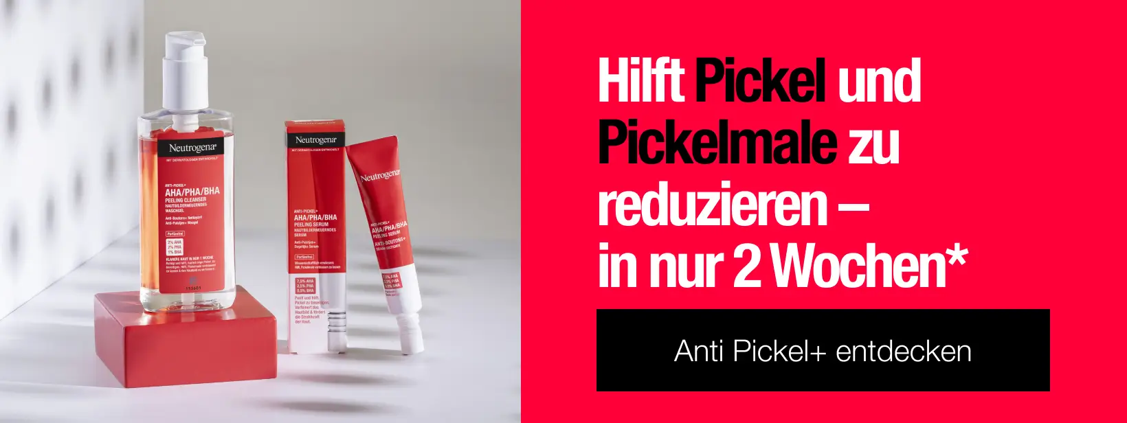 Anti Pickel+ - Hilft Pickel und Pickelmale zu reduzieren - in nur 2 Wochen